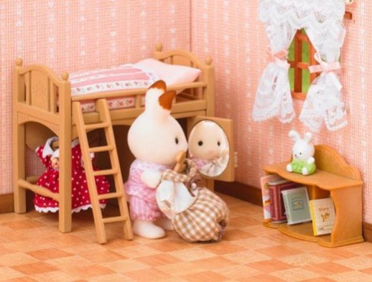 Мебель Sylvanian Families Двухъярусная кровать KA-314