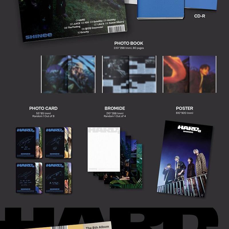 SHINee 8-й альбом HARD (Фотокнига Вер.)