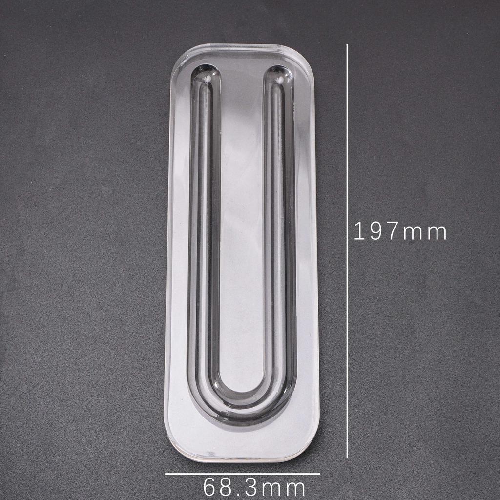 Transparent Acrylic Prop Display U-shape Bear Tool Long Bead Plate Prop