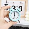 Creative Children's Alarm Clock On the Head of the Student's Bedside Cute Cartoon Silent Simple Bedroom Mini Loud Table Alarm Clock