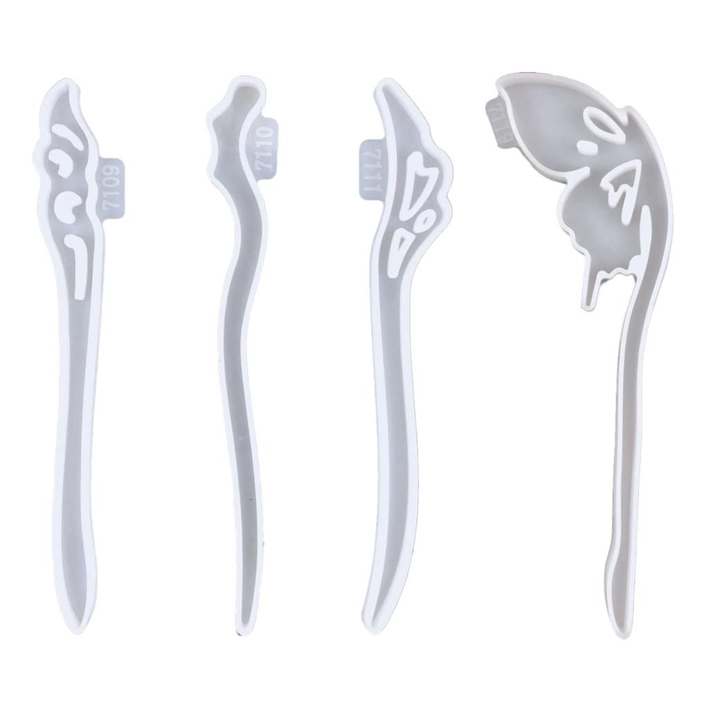 Заколка для волос, силиконовая форма из эпоксидной смолы, заколка для волос, ювелирные изделия, литейные формы, инструменты для классического изготовления ювелирных изделий, подарок для женщин