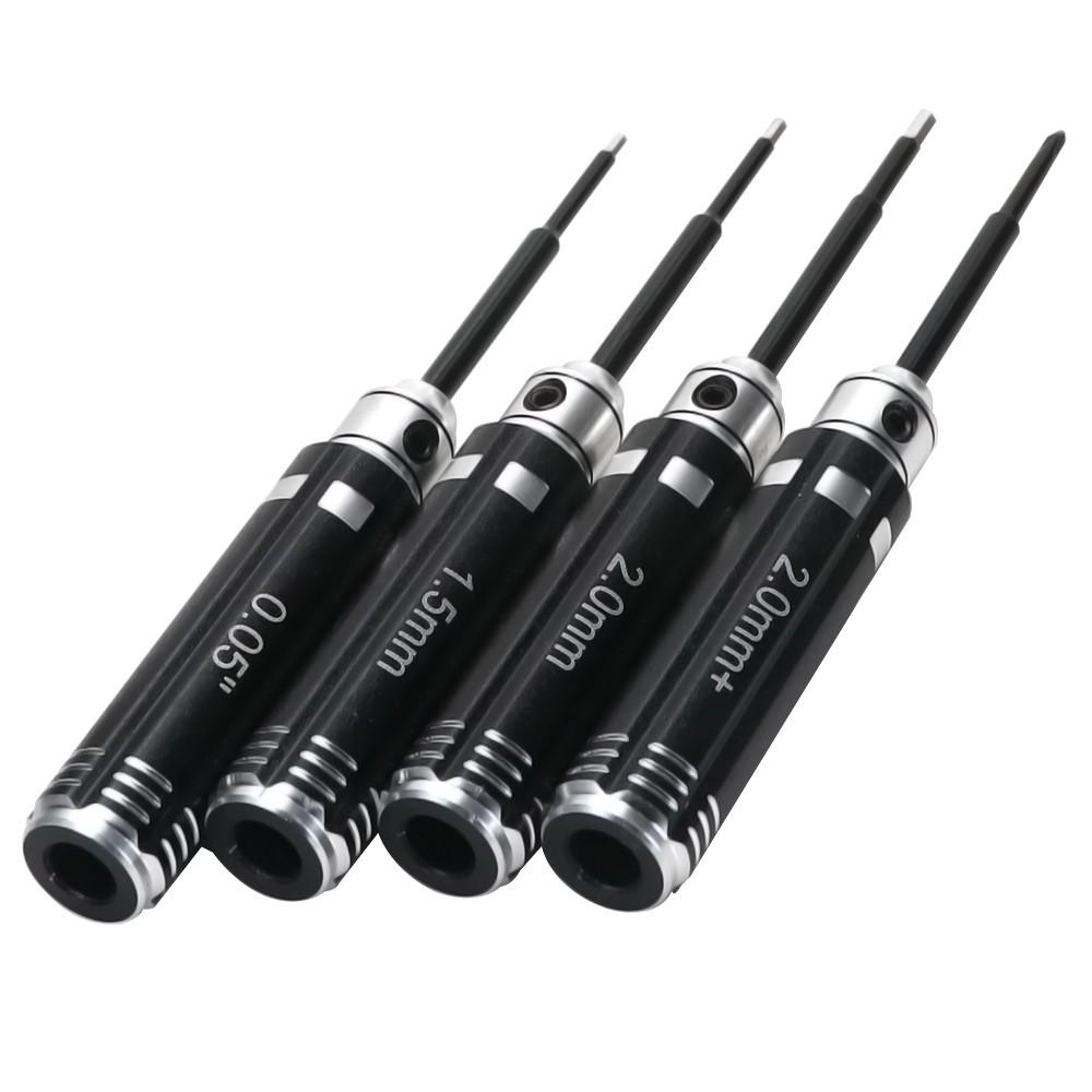 For Trax Trx4m Axial Scx24 Fms Fcx24 1/18 1/24 Rc Mini Crawler Car 7pcs Short Handle Nut Driver Hex Screwdriver Tools Kit