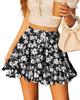 2025 Summer Y2K Ruffle Pleated Mini Skirt - Cross-Border European & American Trend