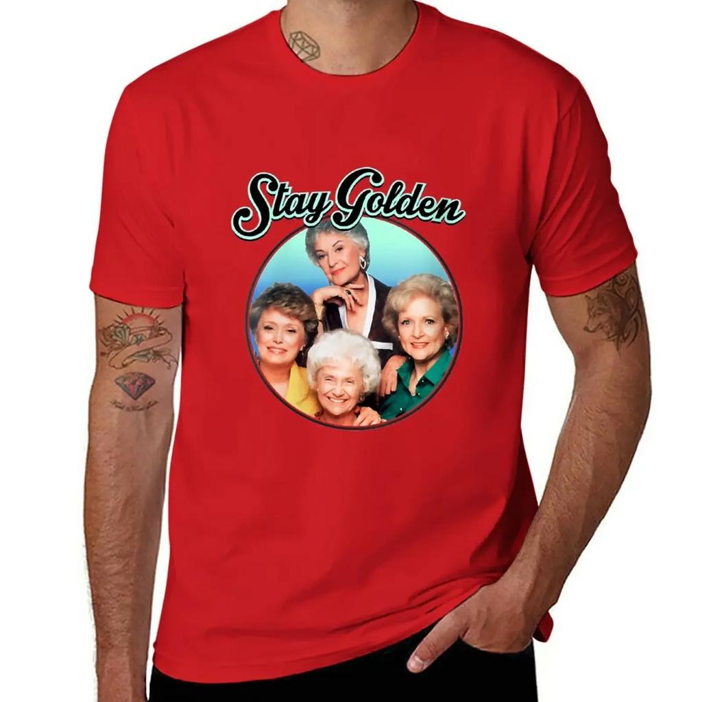 Four Mature Women TV Show 80s 90s Fans Gifts T-Shirt tees cute tops mens tall t shirts