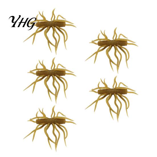 High Frequency Vibration Lure 1/3/5Pcs 9.5cm/9g Floating Soft with Multi-Tentacles, Realistic Topwater Swimming Bionic Bait, Artificial Swimbait