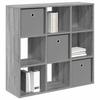 Sideboard with Drawers Grey Sonoma 88.5 x 29 x 84.5 cm