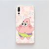 Прозрачный чехол для Samsung A04 A14 A23 M33 M53 Realme 10 9 C35 C55 VIVO X80 Infinix Hot 30 Note 11 Tecno Spark 8P Pro S-40 Spongebob