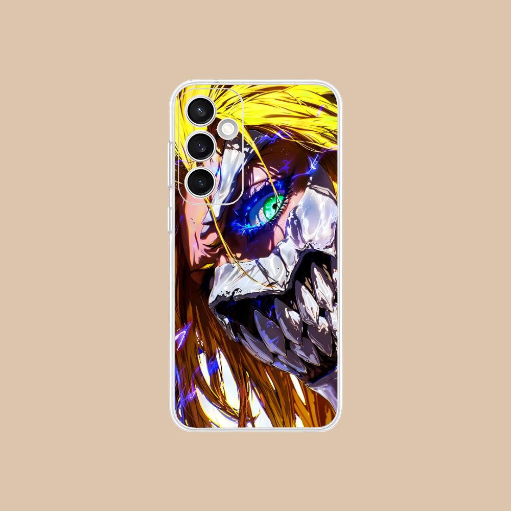 Чехол для телефона Bleach Tier Harribel для Samsung Galaxy S25 S24 S23 S22 S21Plus FE Ультрапрозрачный Цветной Чехол Красивый Чехол