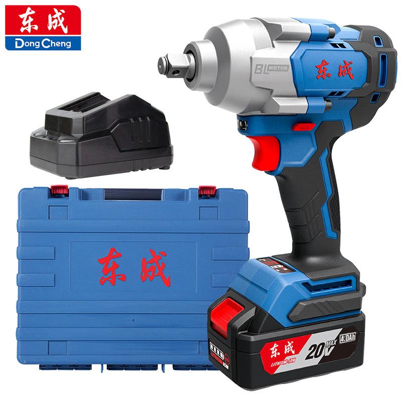 Dongcheng Charging Wrench 20V Brushless Impact Wrench DCPB698 High Torque Electric Wind Gun Auto Repair Rail Steel Structure
