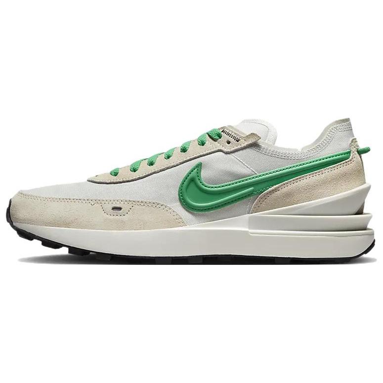 New Nike Waffle One Se 'Light Bone Stadium Green' DV0810-001