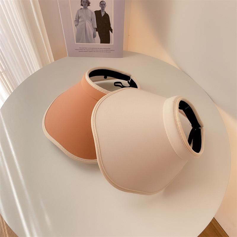 Adorable Uv Protection Visor Hat For Women Adjustable Sunshade Summer Hat