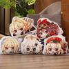 Genshin Impact Game Paimon Cosplay Plush Doll Pillow Stuffed Bed Cosplay Cushion