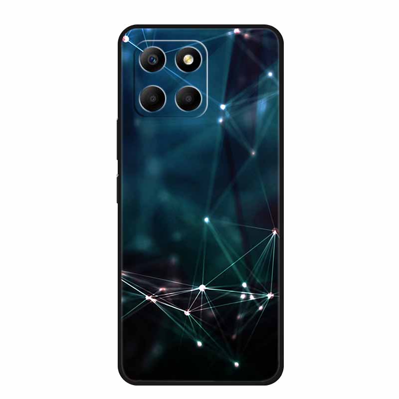 Чехол для телефона Honor X7d 5G 2025 Задняя крышка Чехол X 7 d Ударопрочный Черный Силикон Мягкий Чехол Для Honor 400 Smart Play 10T 5G Чехол