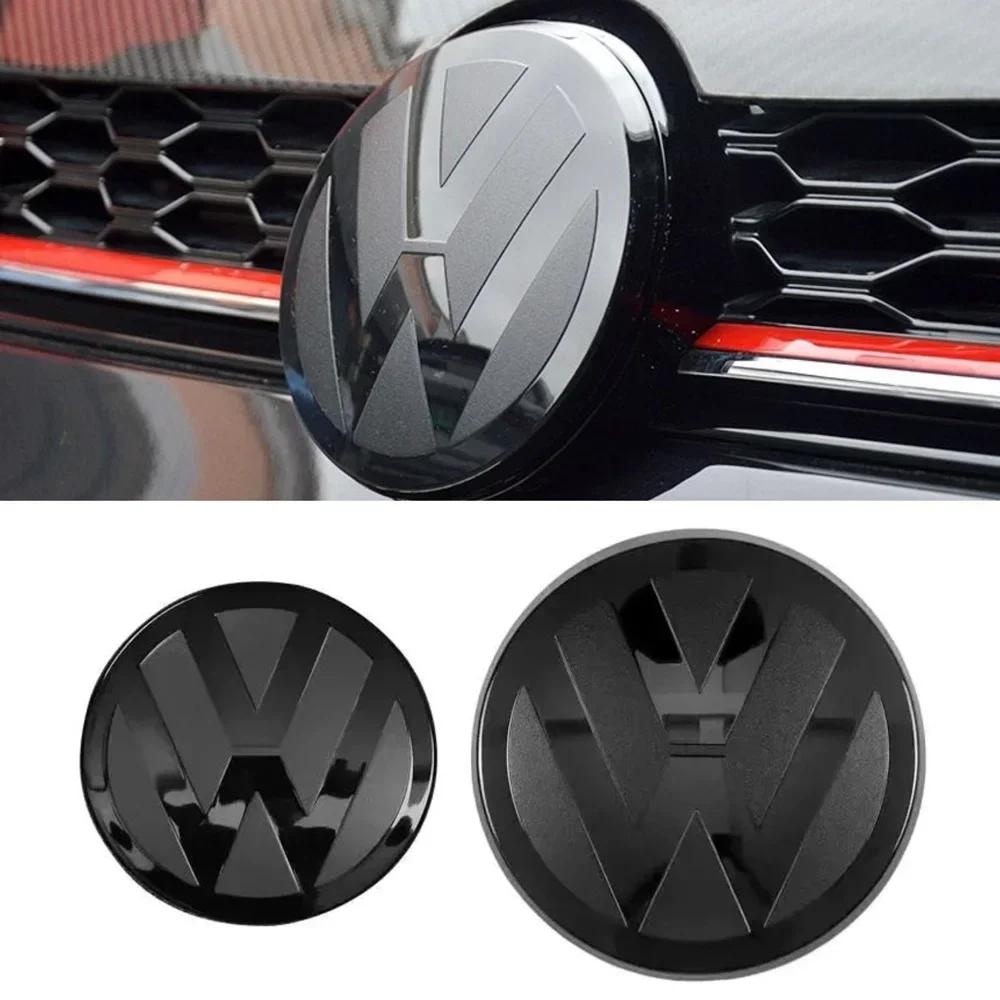 Car Front Grill Badges Rear Trunk Emblem Lid Covers Logo Replacement Accessories For Volkswagen Golf 6/Golf 7/Golf 7.5/Golf 8
