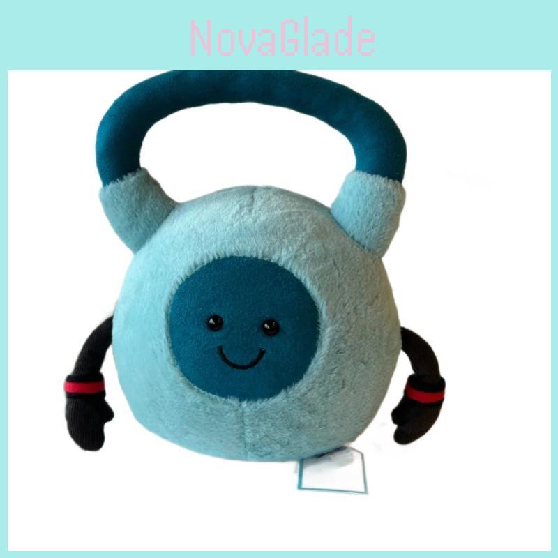 Amuseables Jellycat Гантель для тренировок Плюшевая игрушка с мягким коротким плюшем Для подарка и коллекции