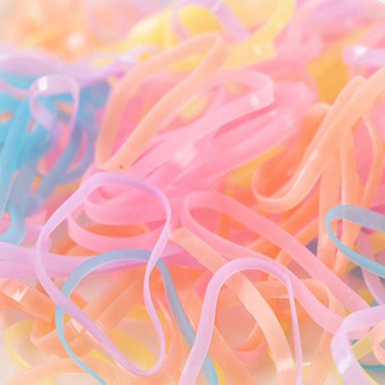 1 бутылка, эластичная резинка для волос, практичные держатели, резинка для волос, милый детский TPR, резиновый хвост в форме бутылки для детей