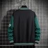 Men's Hip-hop Casual Baseball Jacket Fit Neutral Baseball Uniform Bomber Jacket Youth Trend College Wear Autumn