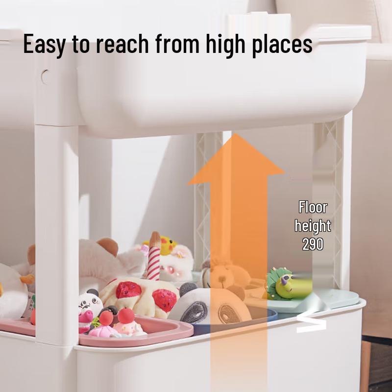 Deli Double-Layer Rolling Storage Cart