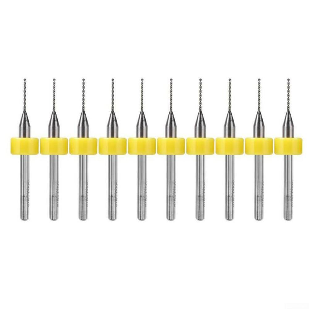 10*/набор микроспиральных сверл из карбида вольфрама PCB и концевые фрезы Circuit HQ