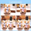 Plush Puppy Corgi Pendant Bag Hanging Decoration Keychain Animal Cartoon Doll