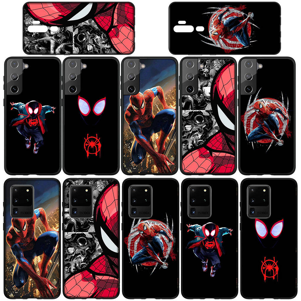 Для iPhone 17 16 15 Xiaomi Poco F7 F8 X7 X6 C85 C75 C71 M8 Redmi Note 14 13 12 Pro Max 14C 13C 15C A3 A4 Чехол Аниме Человек-паук Marvel Человек-паук Обложка