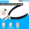 NAGELWUNDER кусачки для ногтей кусачки для ногтей на ногах ножницы для ногтей из нержавеющей стали толстые ногти на ногах