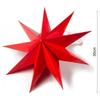 New 30cm Star Lanterns Folding 9-Pointed Hanging Paper Stars DIY Crafts Home Decor Birthday Party