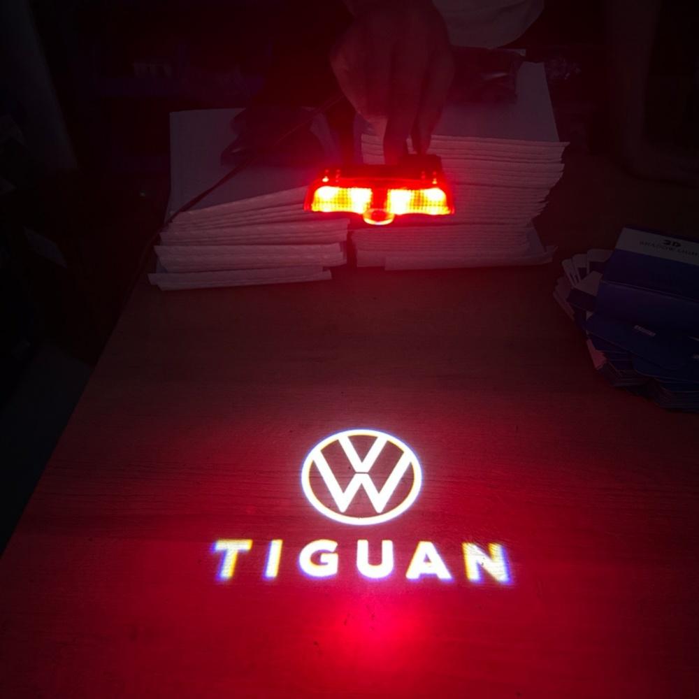 Car LED Decorative Door Light Welcome Projector Lamp For VW Passat B6 B7 Sharan CC Golf 5 6 7 Jetta Scirocco 3 Tiguan EOS Ox3
