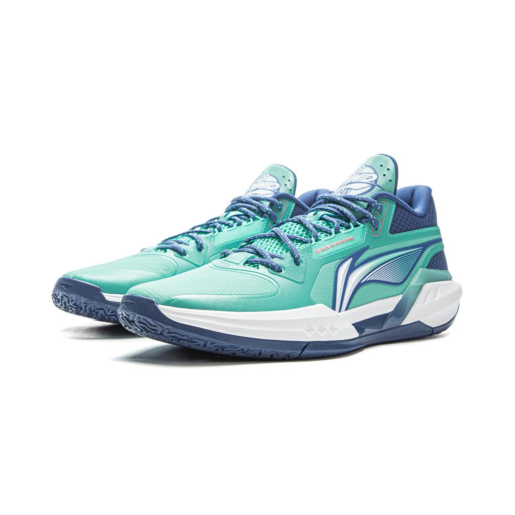 Баскетбольные кроссовки Li Ning Light Speed 3 mid Мужские Низкие Синий бассейн/Темно-синий парус ABPV019-6