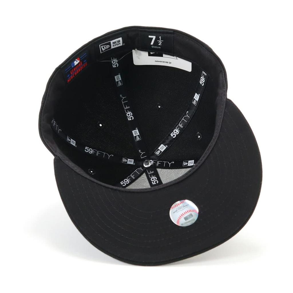 NEW ERA Cap MLB New York Yankees Black 7 5950 NEYYAN BLK BLK 25J 3/4