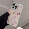 Полый лазерный котенок для iPhone15, подходит для 14Promax, чехол для мобильного телефона 12 Apple 13, мультяшный 16, противоударный, жесткий