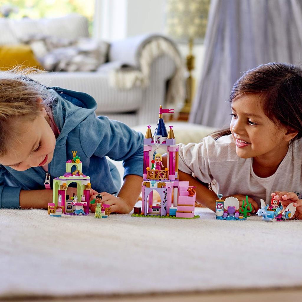 LEGO Disney Princess Принцесса и вечеринка принцесс 41162 Block Toy Девочка Ариэль, Аврора, Тиана