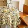 Ючжоу Скатерть Сельская Пасторальная Цветочная и Птичья Жаккардовая Скатерть для Обеденного Стола Чехол для Кофейного Столика Высококлассная Прямоугольная Скатерть
