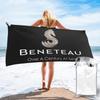 Парусная яхта Beneteau Парусная яхта КАРМАННАЯ БОКОВАЯ Пляжное полотенце Мягкое микроволокно Быстросохнущее Впитывающее Быстрые полотенца Для плавания