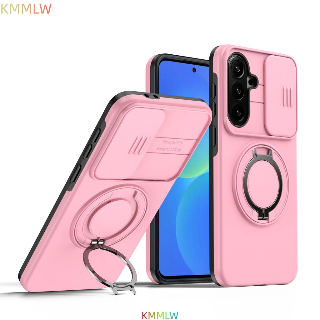 Роскошный противоударный чехол-броня для Samsung Galaxy A57 A56 A36 A26 A06 A54 A14 С магнитной подставкой-держателем Защита объектива Ударопрочный чехол