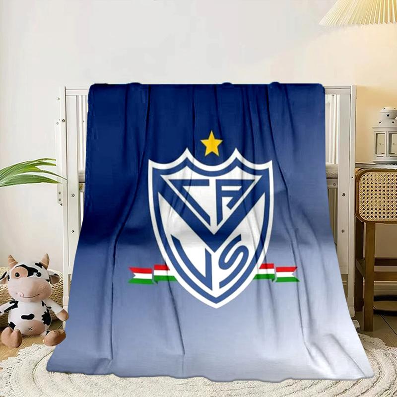 Club Atlético Vélez Sársfield Portable Blanket/Soft Blanket Bedding Blanket Suitable for Travel Camping Living Rooms Offices Sofas Fan Gifts
