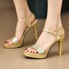 Fashion Elegant Women Sandals  New  Summer Party Wedding Prom Pumps High Heels Designer Women Sandals Sandalias De Mujer
