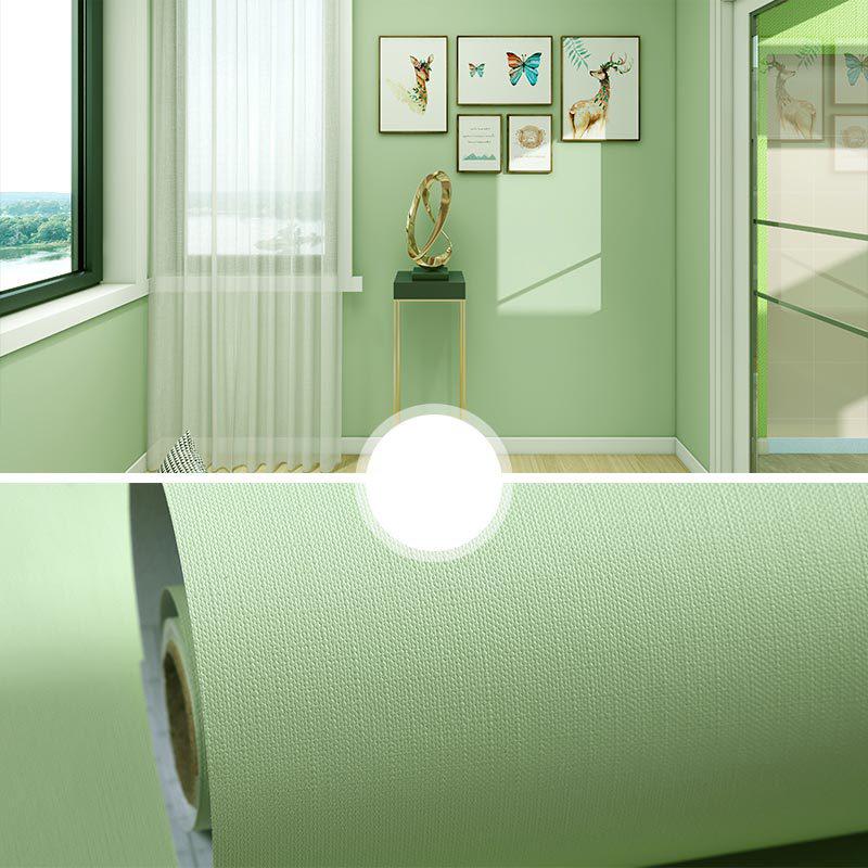 ПВХ водонепроницаемые самоклеящиеся обои Macaron для спальни, гостиной, ремонта, настенная наклейка