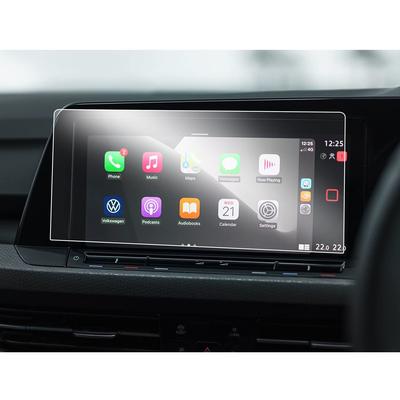 Ruiya ПЭТ-пленка для новой Volkswagen Golf 8, 10-дюймовой навигационной системы, Защитная пленка, Устойчивая к пятнам, Твердость 4H, Легкое нанесение, Упаковка из 2 штук