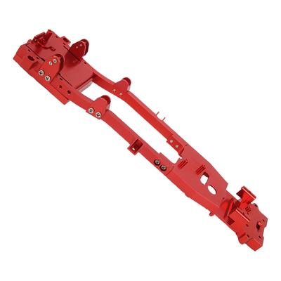 RC металлическая рама шасси DIY часть для WPL D12 110 RC модель автомобиля модернизация детали аксессуары красный