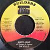 7-дюймовая пластинка DA'VILLE / MADD ANJU - Mary Jane / Hey Girl NONE Builders 2014 Ямайка Регги, Ска и Даб Б/у