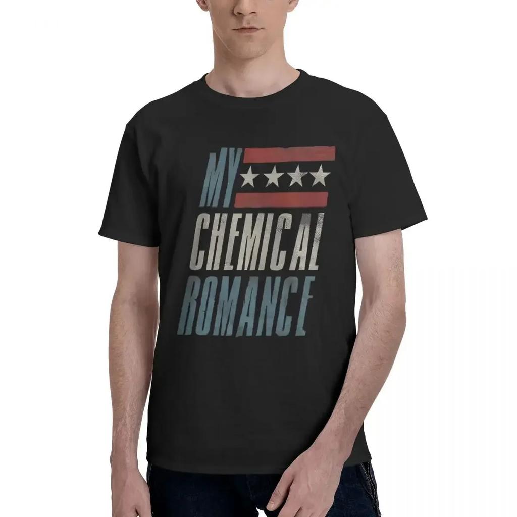 My Chemical Romance Raceway 100% Cotton Casual Breathable Confortable Manga New In Tops And T-Shirts Men T-Shirt