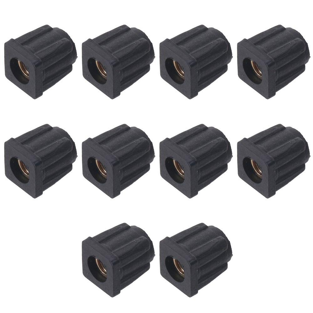 Квадратные заглушки для труб Пластиковые трубы Модные заглушки для концов Наружные