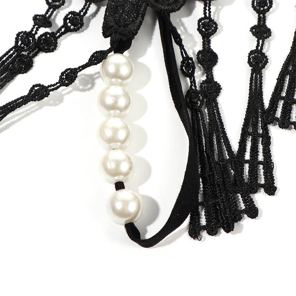 Hot Young Girls Thong Embroidery Lace Hollow Massage Panties Underwear T-back Panties Lingerie