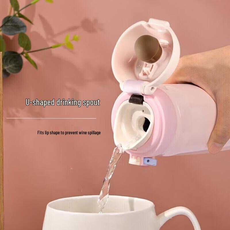 Thermos Термоизолированная бутылка для воды из нержавеющей стали 304 с откидной крышкой