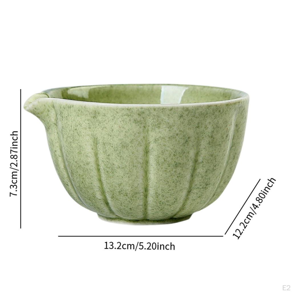 Керамическая миска для матча, емкость для смешивания 420 мл, чашка зеленого чая