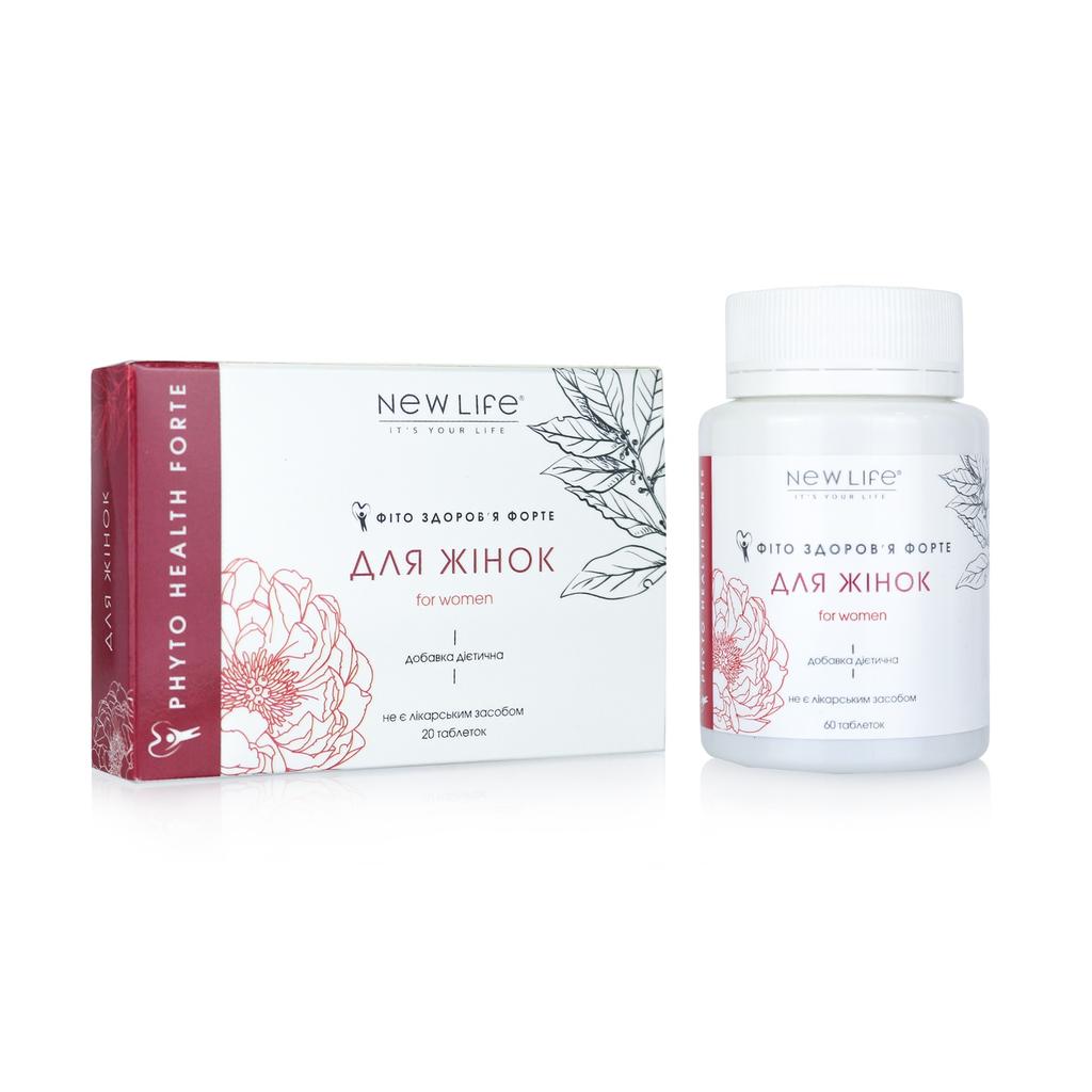 Фито Здоровье Форте Для Женщин New Life Добавка Диетическая