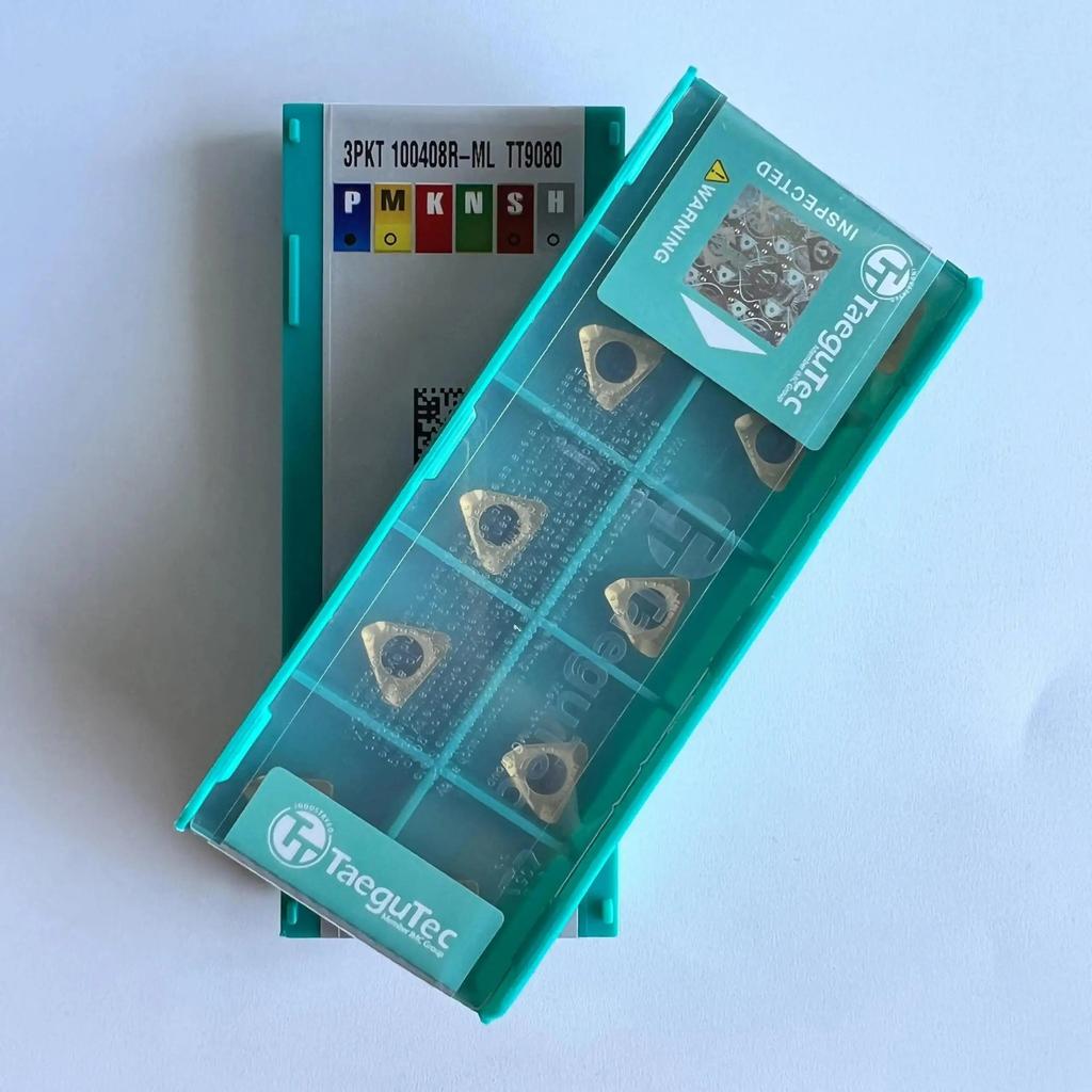 3PKT100408R-ML TT9080 / Промышленные сменные твердосплавные пластины 10 шт.