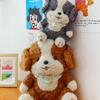 Игрушка-собака из плюша, мягкая плюшевая собачка, плюшевая игрушка щенок, для вечеринок на день рождения