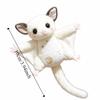 Cartoon Animal Honeybag Flying Spur Doll Stuffed Bat Mouse Plush Keychain  Couple